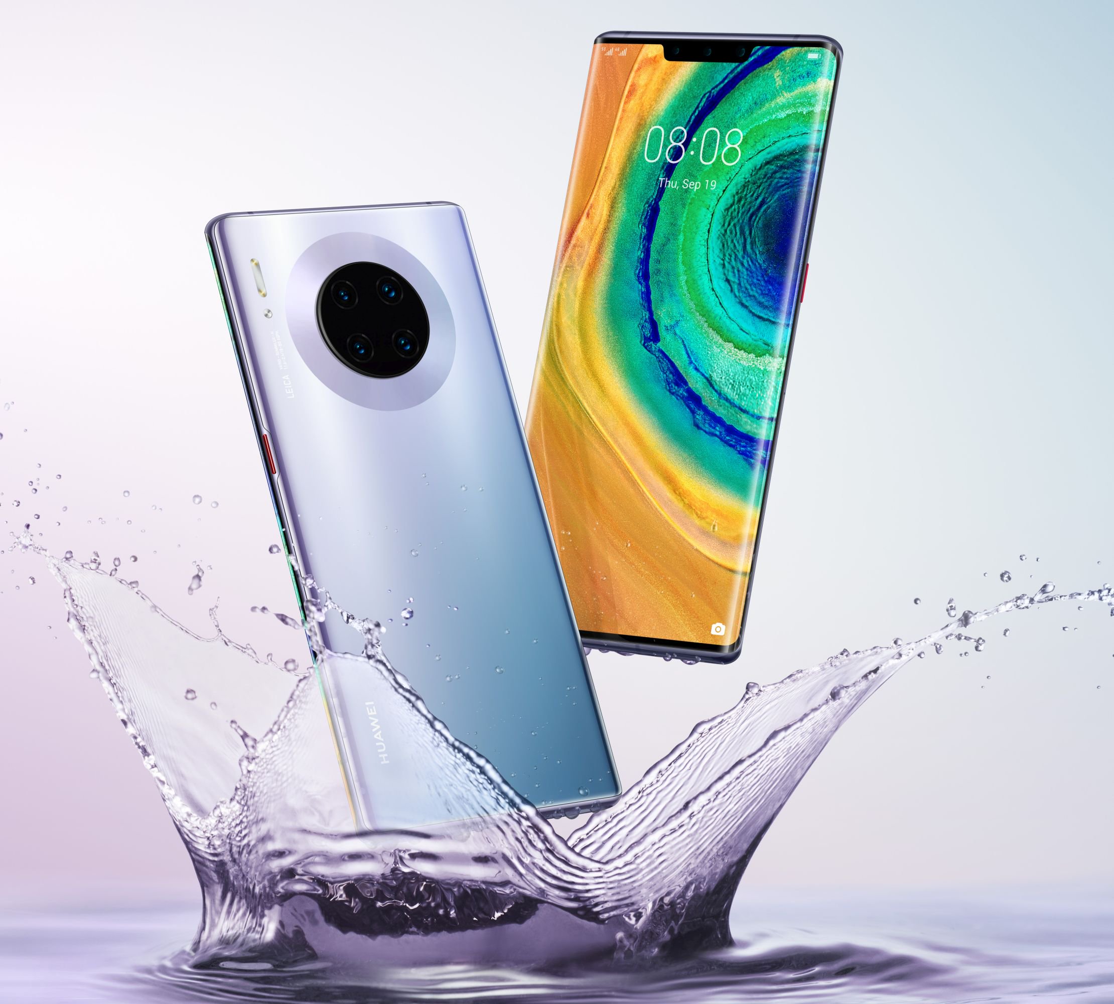 Huawei MATE 30 PRO. EXCLUSIVE, FIRST OFFICIAL Image with the Phone as it looks