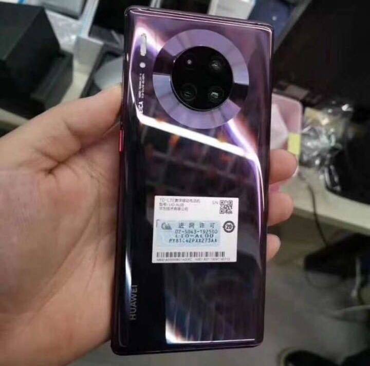 Huawei MATE 30 Pro ægte lilla enhed