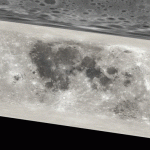 MÅNED. NASA FANTASTISK med et FANTASTISK billede for menneskeheden 3d-billede