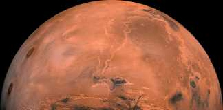 The planet Mars gives birth to magnetic pulsations