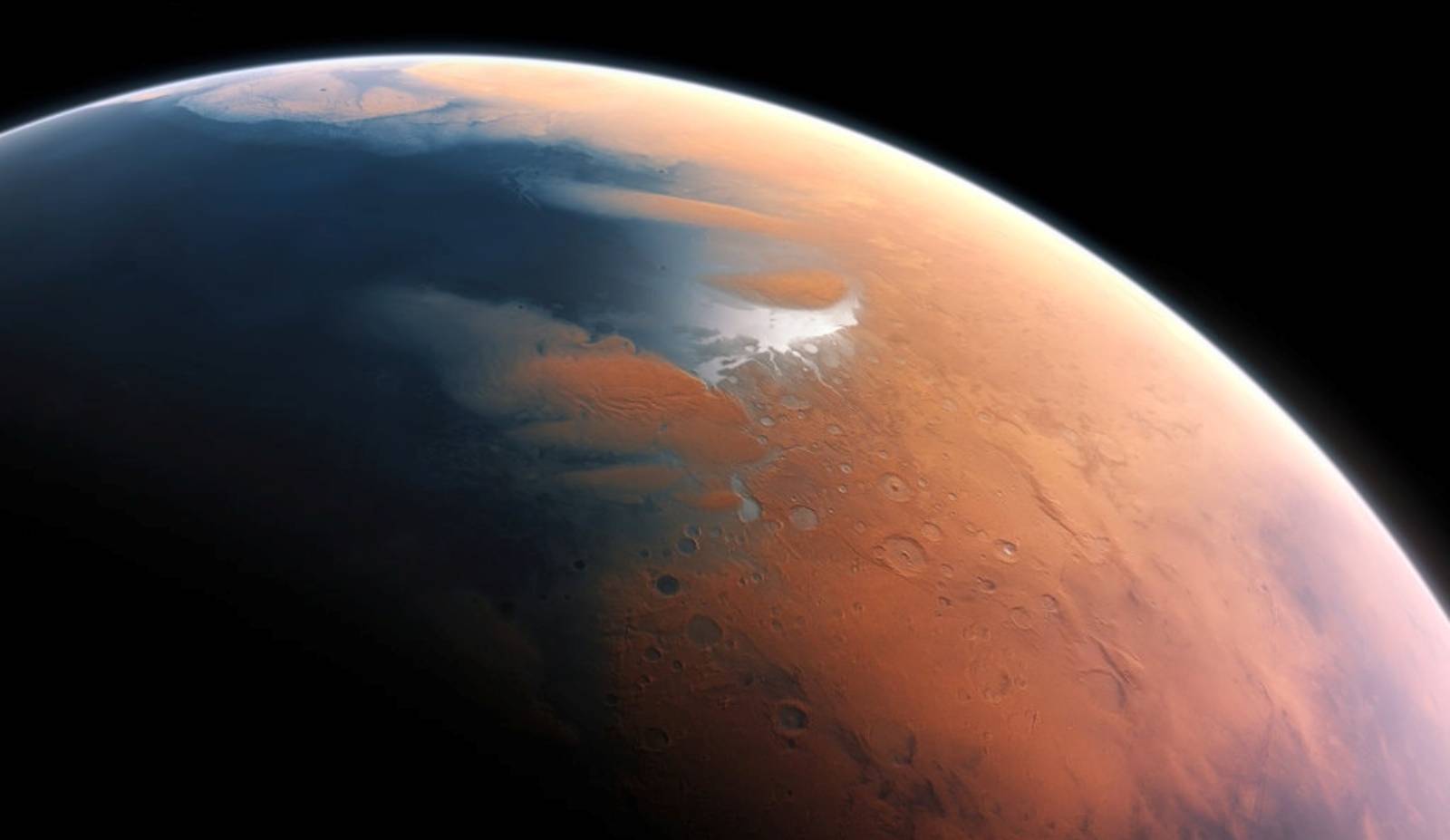 Planeten Mars. CHOCKERENDE meddelelse lavet af en NASA-astronaut