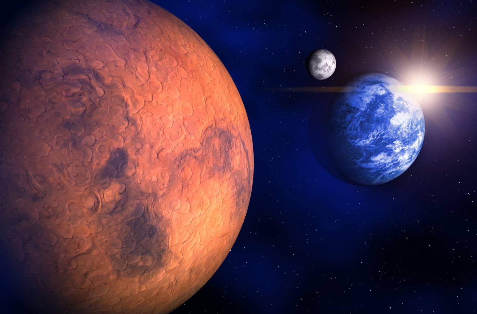 Planeta Marte. El INCREÍBLE anuncio que dejó ASOMBROSA a la NASA