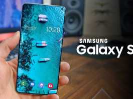 Samsung GALAXY S11 Fingerabdruckscan