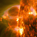 The sun. The AMAZING image with which NASA BLOCKED the Internet plasma rain