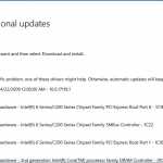 Windows 10 separate optional updates