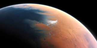 dieses unglaubliche Bild auf dem Mars