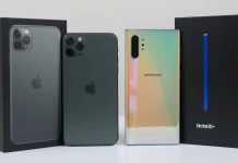 Comparaison des appareils photo iPhone 11 Pro Max et Samsung GALAXY NOTE 10 Plus