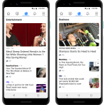 Facebook visar nyhetsapplikationsnyheter