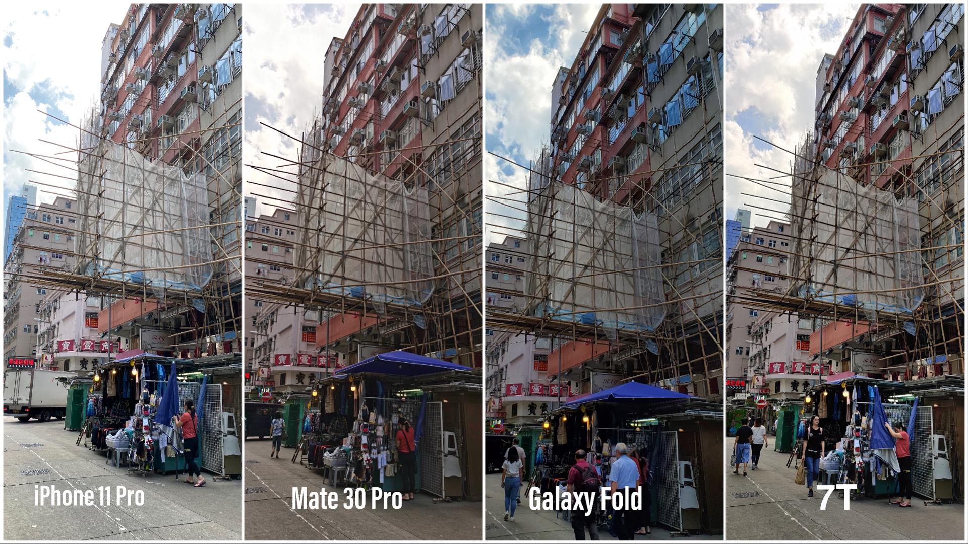 Huawei Mate 30 Pro vs iPhone 11 Pro vs Samsung GALAXY Fold Porównanie aparatów HDR