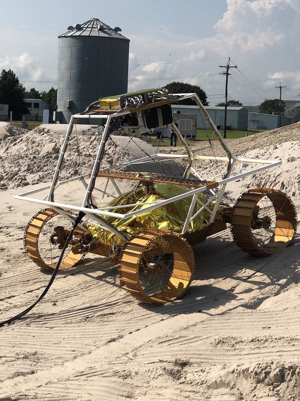 LUNA nasa robot viper video test