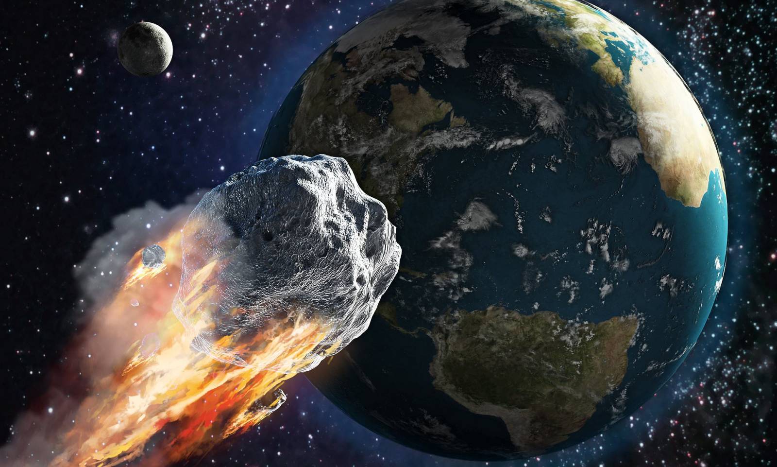 Średnica asteroidy NASA 1 km