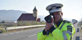 Den rumänska polisen jagar telefontrafik