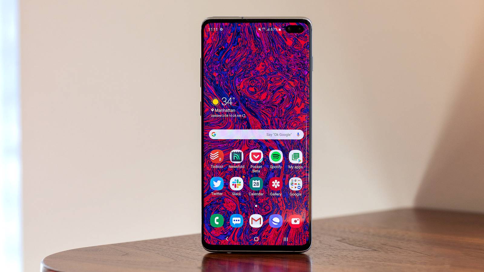 Aktualizacja zabezpieczeń Samsunga GALAXY S10