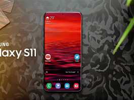 Teléfono Samsung GALAXY S11 con malas noticias