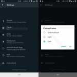 WhatsApp dark mode activare meniu