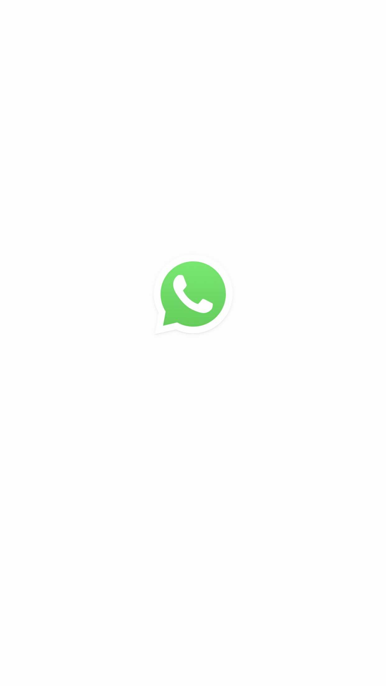 WhatsApp-Startbildschirm