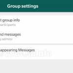 Activering van zelfvernietiging van WhatsApp-berichten