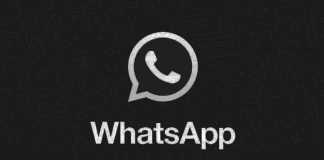 WhatsApp veste proasta dark mode