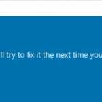 Windows 10 corrupt start menu error