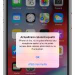 actualizare celulara esuata iOS 13.1.3