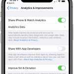 iOS 13.2 dezactivare monitorizare siri