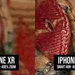 iPhone 11 photo comparaison d'objets de fusion profonde iphone xr