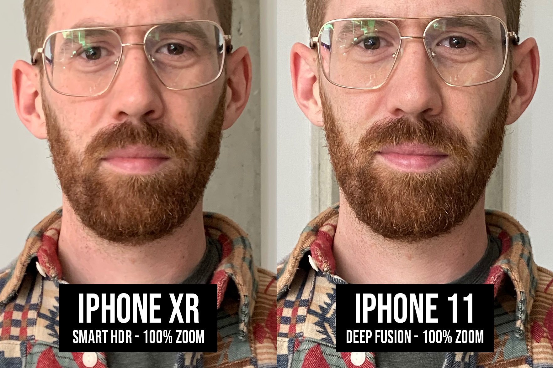 Photo de fusion profonde de l'iPhone 11