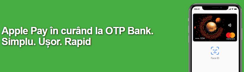 otp bank apple pay romania lansare