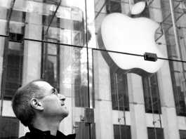 Steve Jobs 8 Jahre alter Apfel