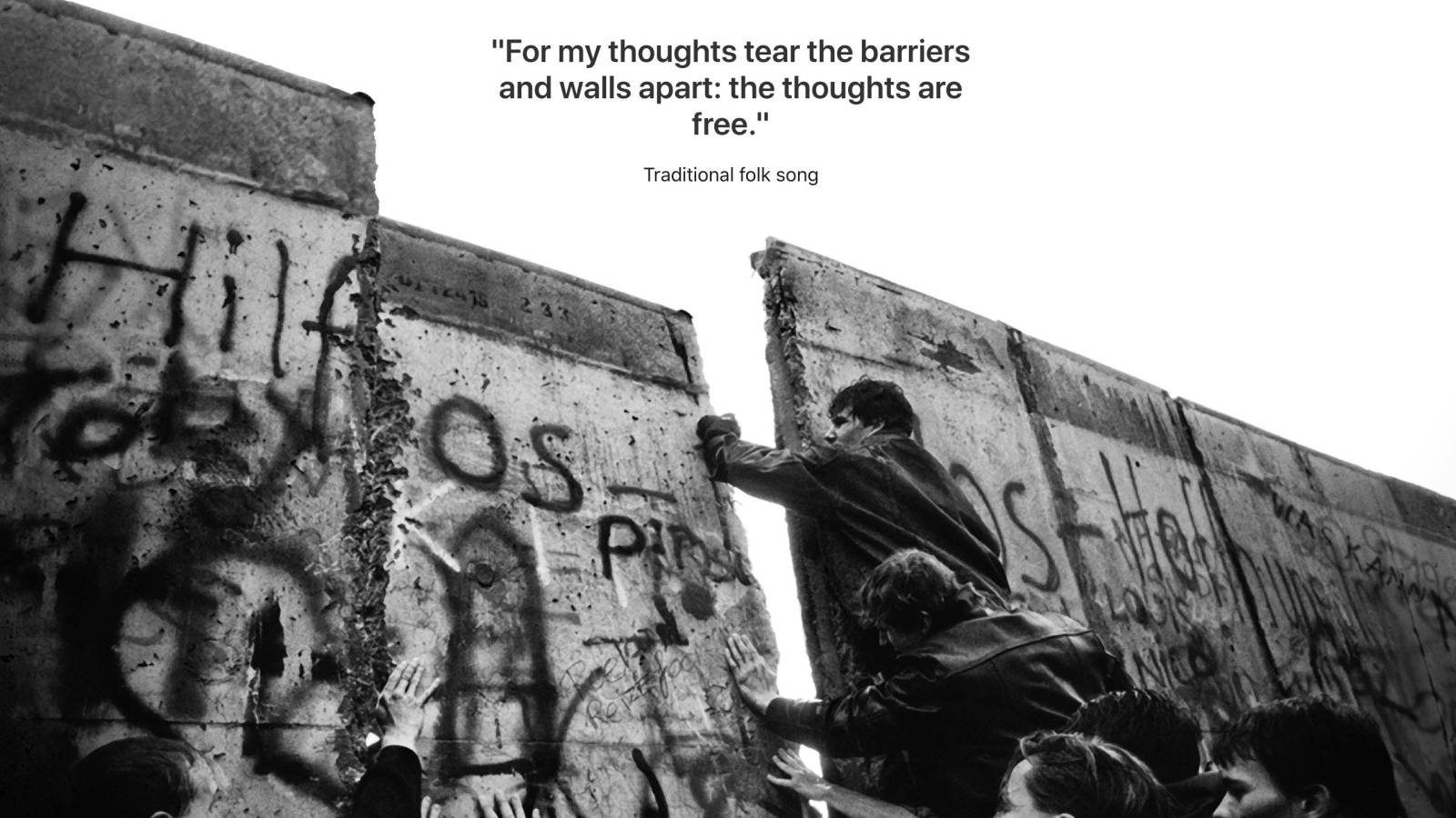 Caderea zidului Berlinului