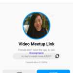 Facebook Messenger video conferencing