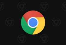 Google Chrome tab website
