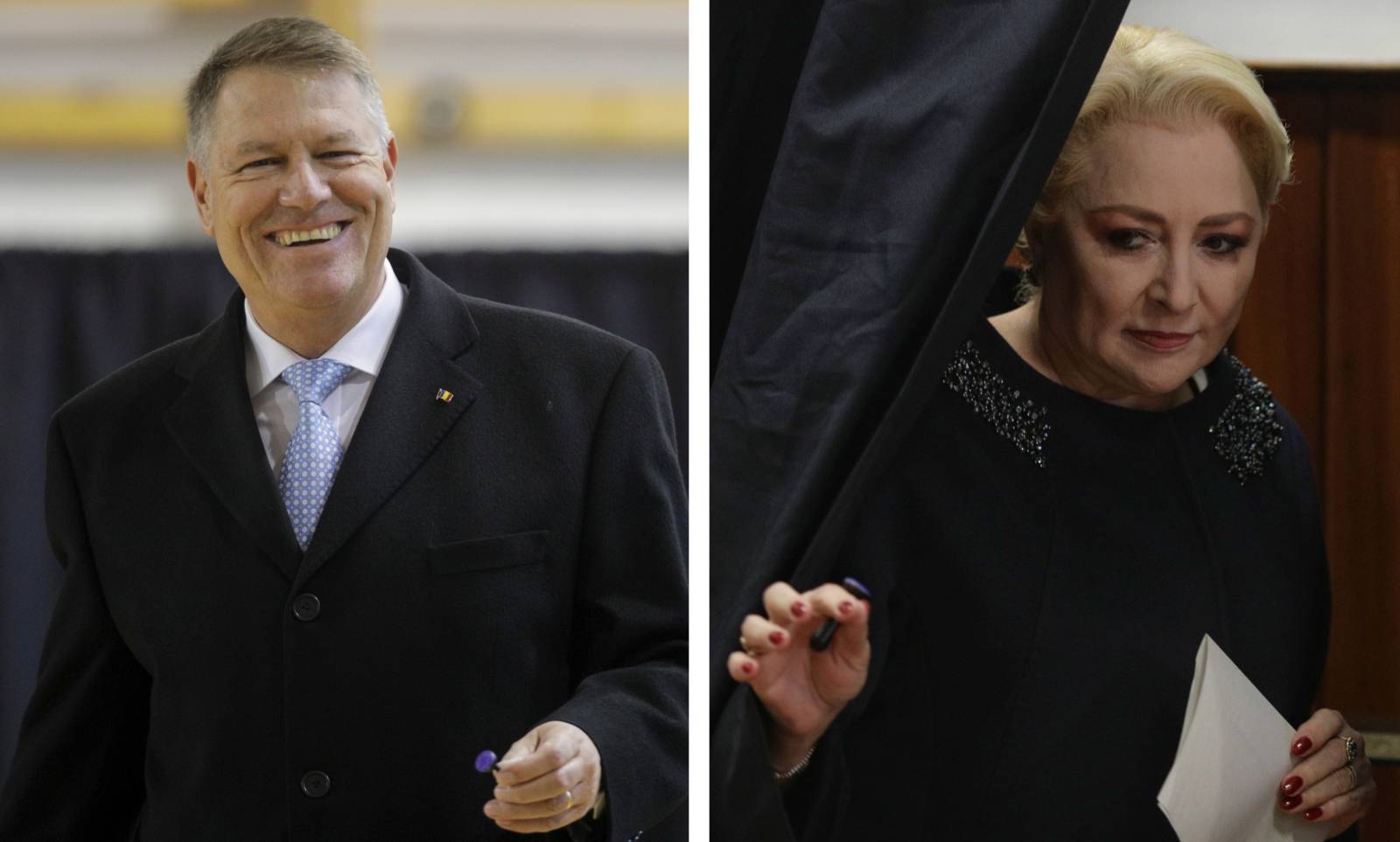 RESULTAT AV PRESIDENTVALET UTSÄTTNINGSOMRÅDET FINAL KLAUS IOHANNIS VIORICA DANCILA