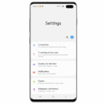 Samsung GALAXY S10 hospot inteligent