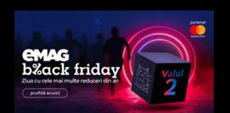 eMAG a annoncé le DEUXIÈME TOUR du Black Friday 2019 en Roumanie