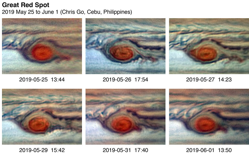 tempesta pianeta Giove