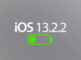 iOS 13.2.2 Autonomia Bateriei iPhone