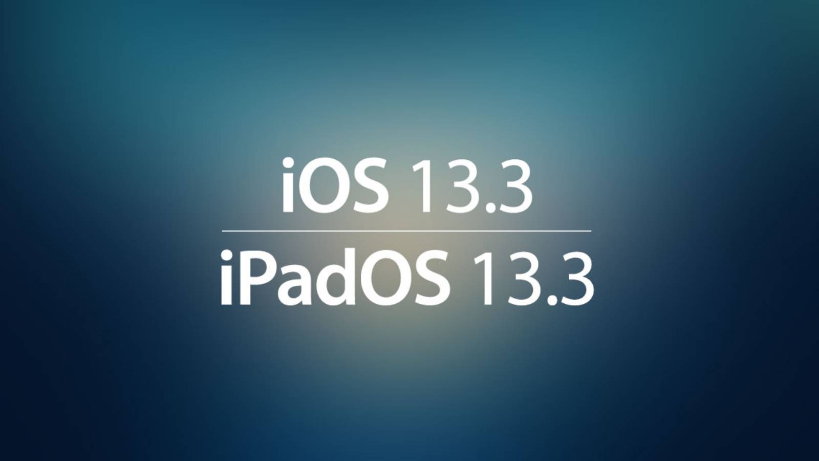 iOS 13.3 Fonction SPÉCIALE iPhone iPad