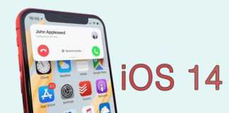 iOS 14 concept iphone