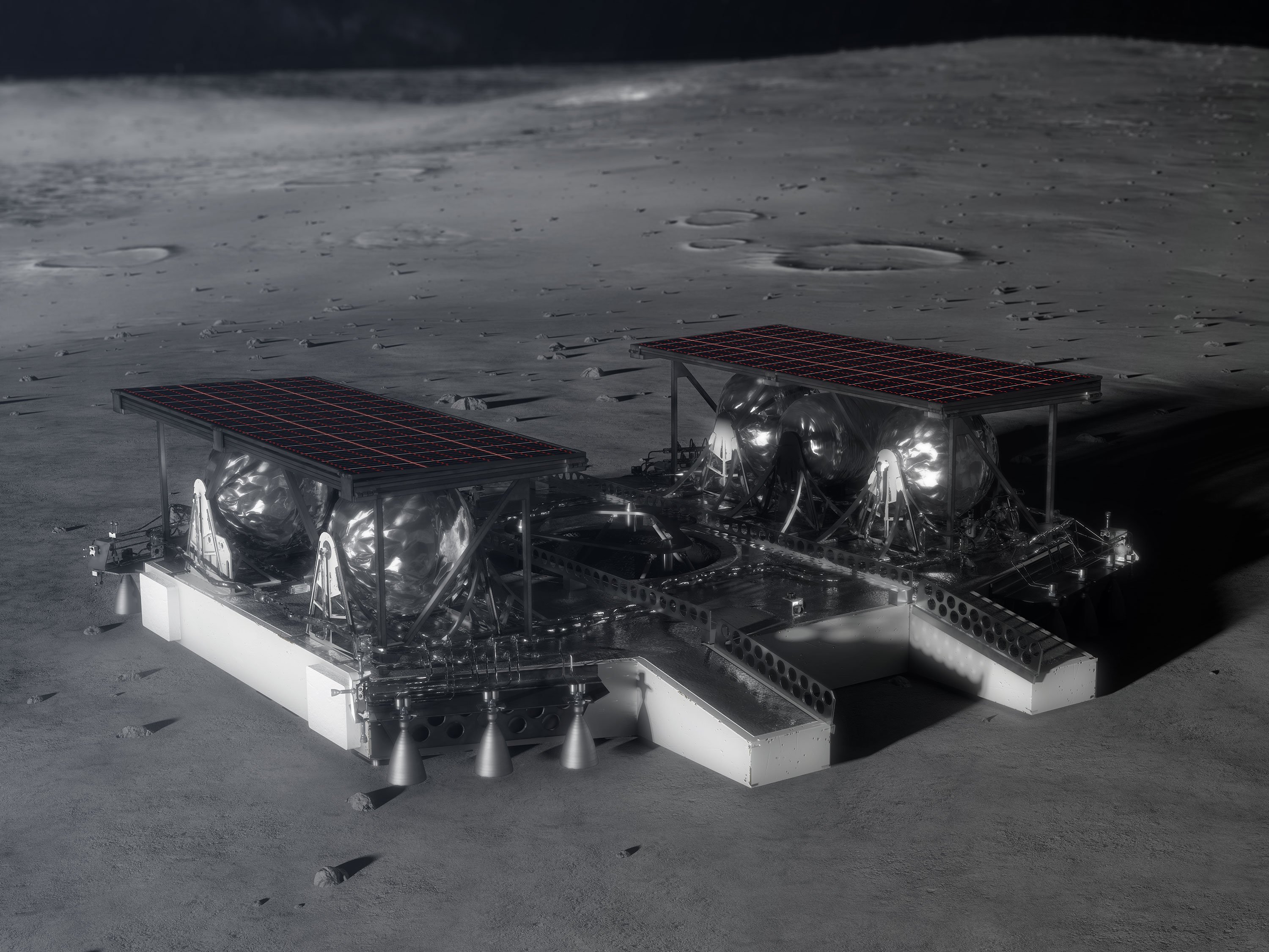 modul lunar robot