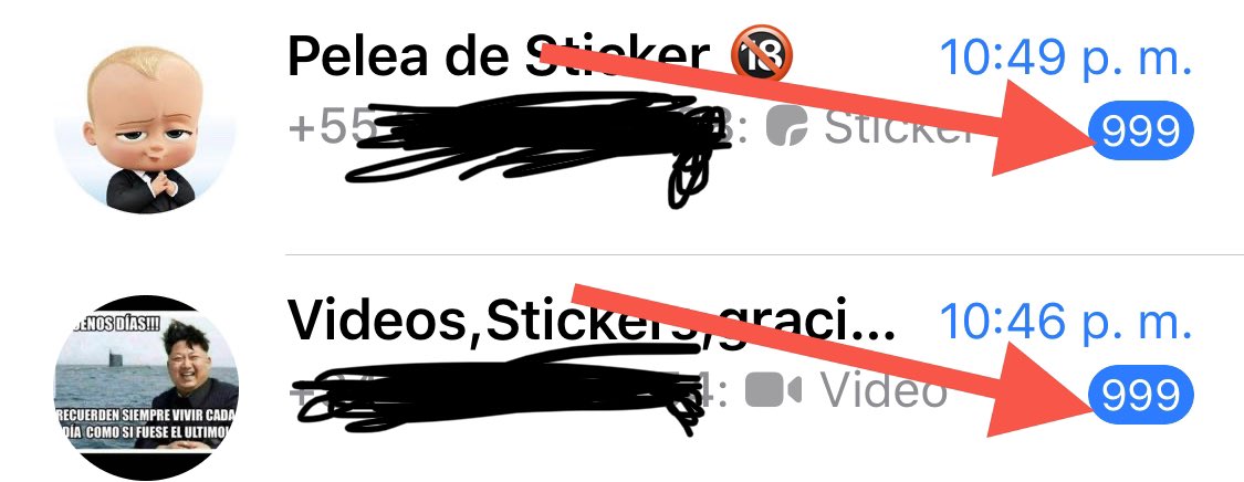 whatsapp badge notifications