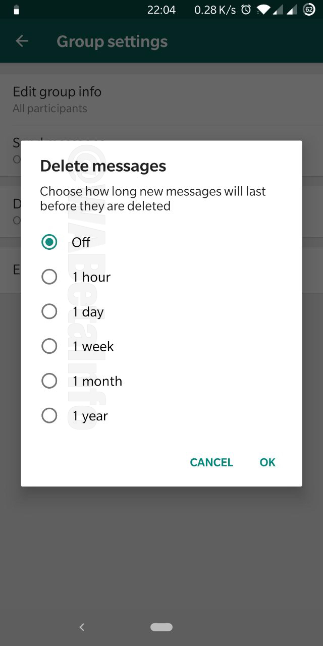 whatsapp mesaje care dispar