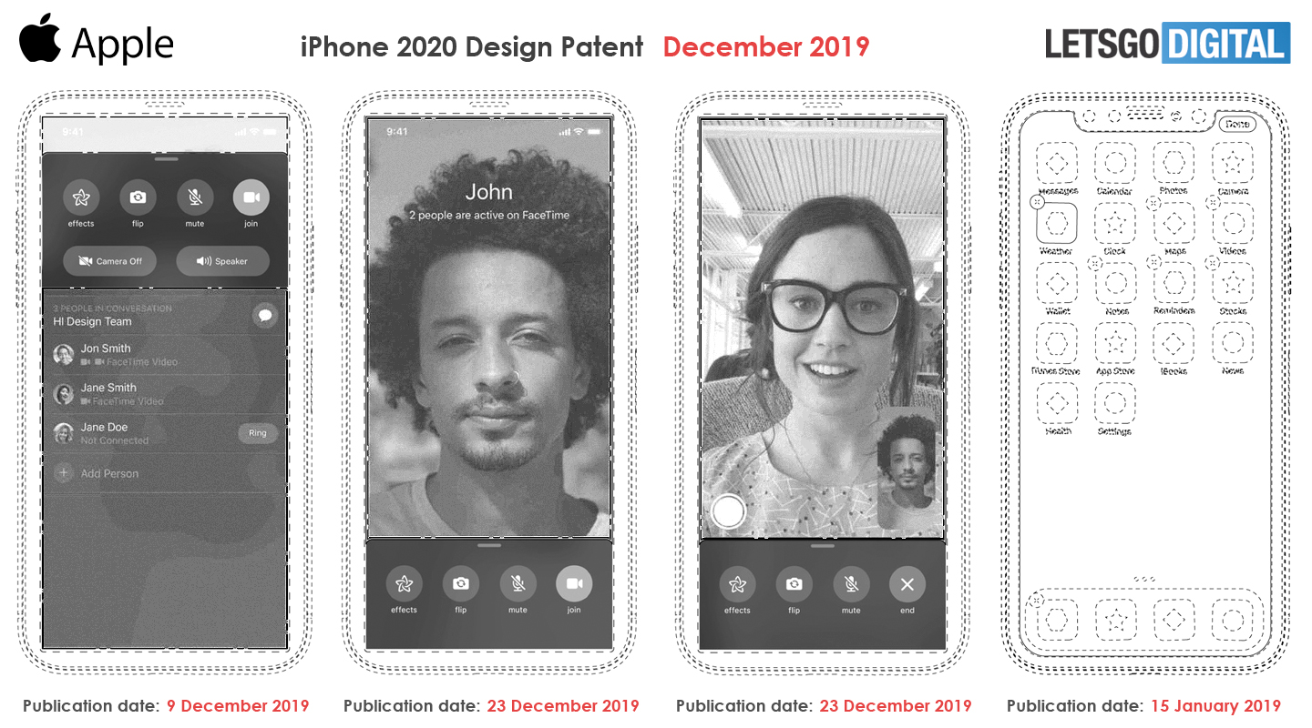 Apple patent iphone cutout