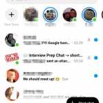 Facebook Messenger-chatknop