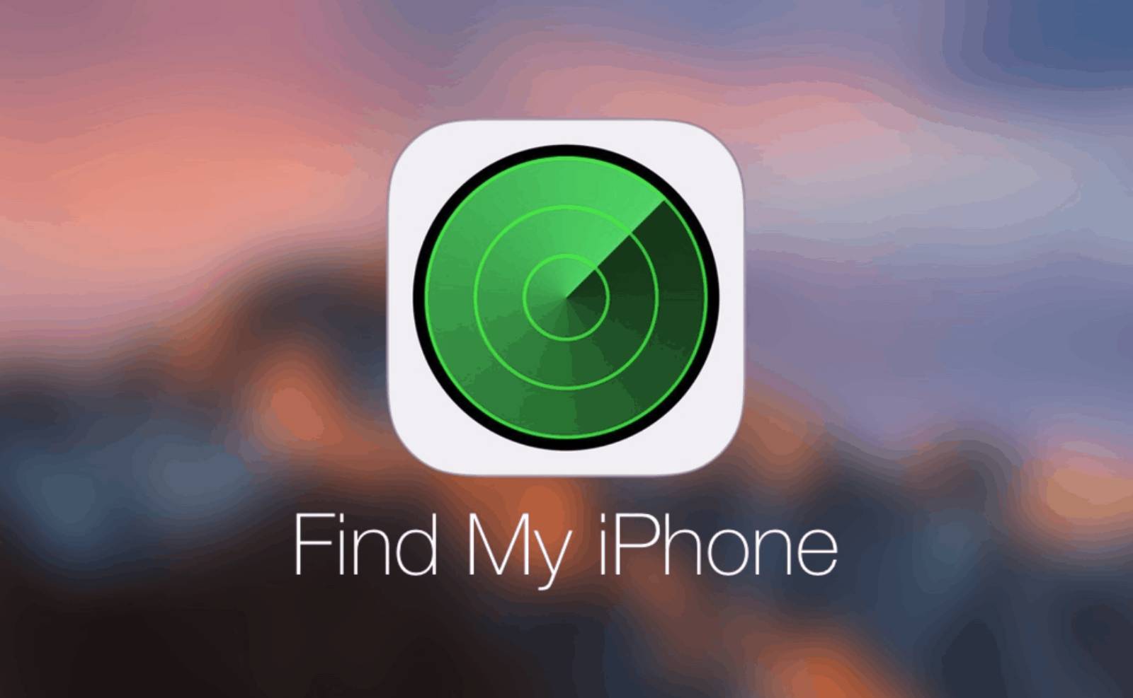 Find My iPhone Found the stolen car