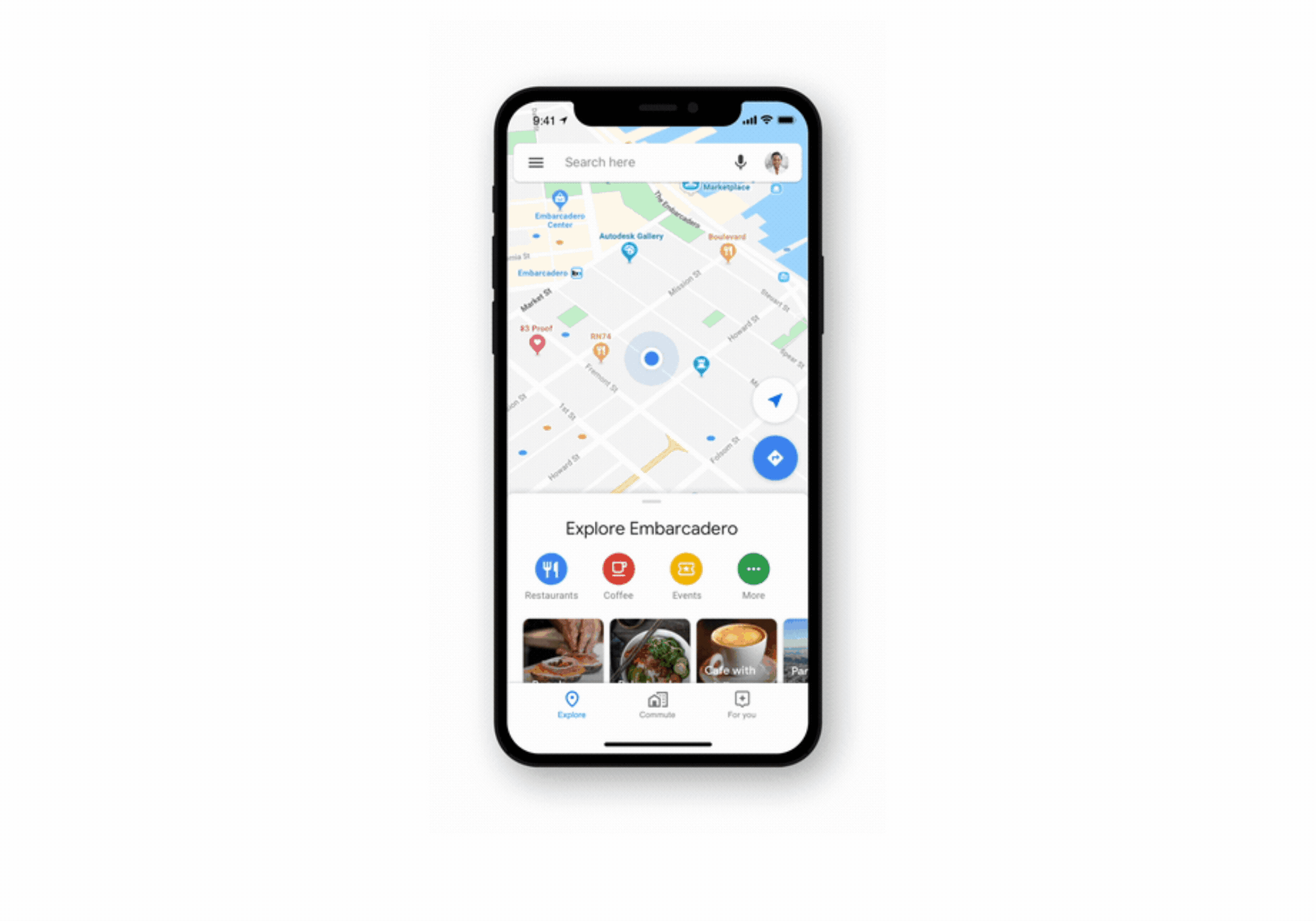 Google Maps incognito mode iOS Android