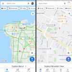 Nowy interfejs Map Google