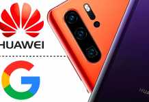 Huawei RENUNTA Google