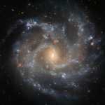 NASA OTROLIG Bild Hubble avlägsen galax