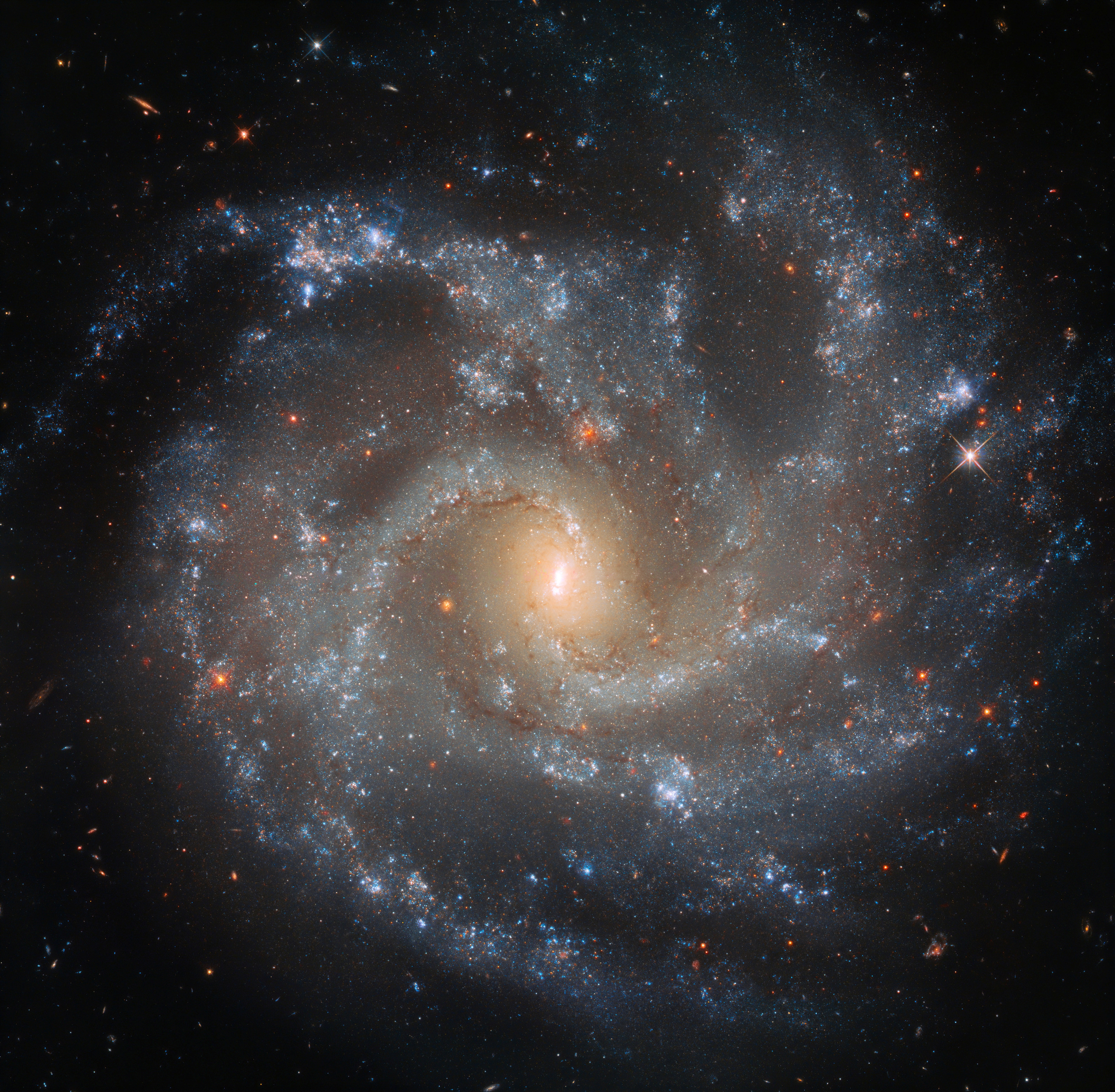 NASA INCREDIBLE Image Hubble distant galaxy